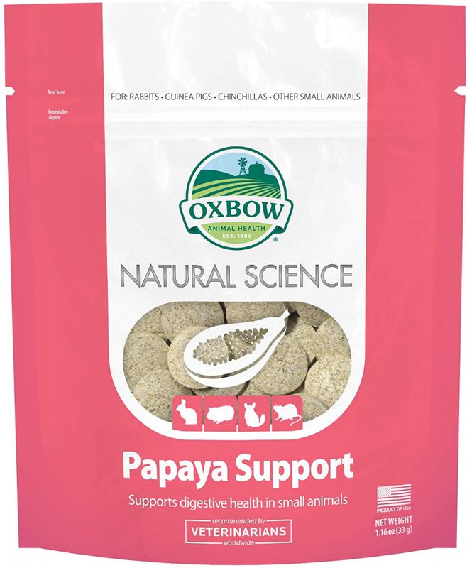 OXBOW NATURAL SCIENCE PAPAYA SUPPORT 33g utløp 4.2026 -70 %