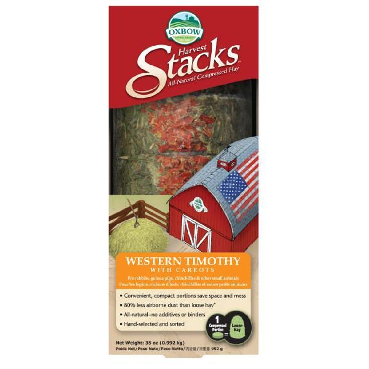 Harvest Stacks - Western Timothy With Carrots 992 g.