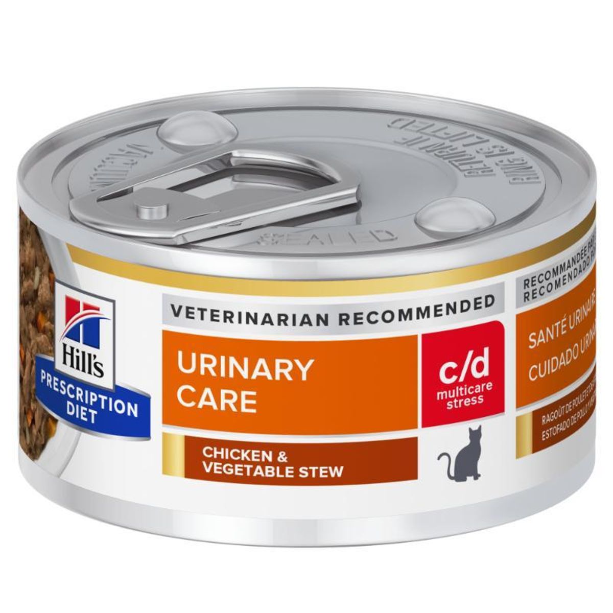 PD-F C/D URINARY CARE & STRESS (CHICKEN&VEGETABLES) 82g